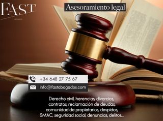 Abogado. Despacho de Abogados Civil, Laboral, Adm.