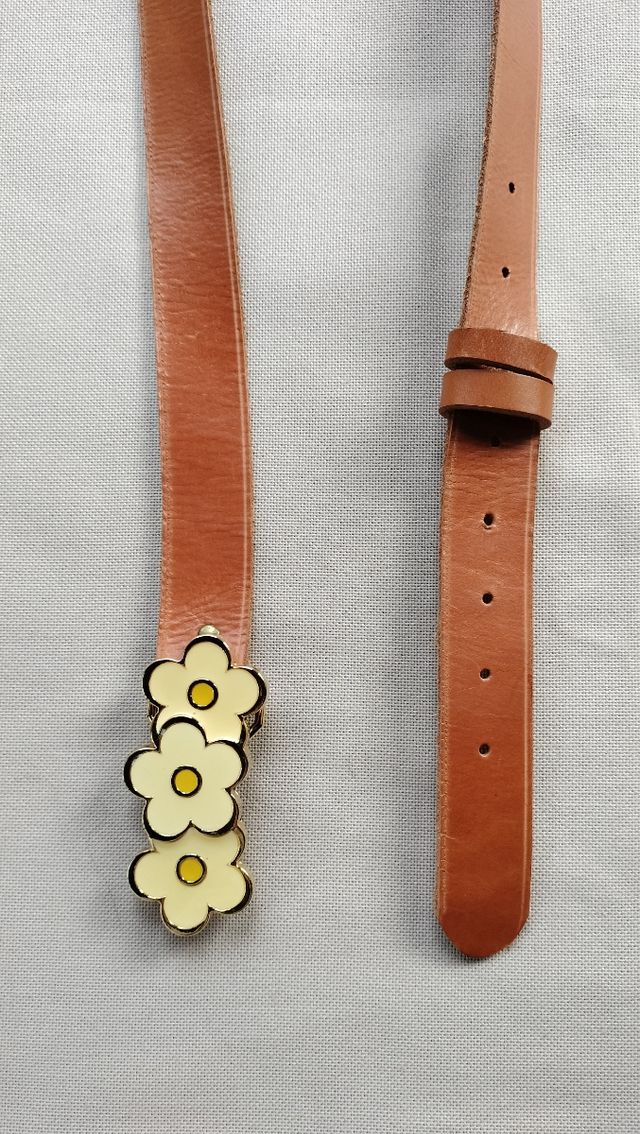 Cinturon de piel 113 cm