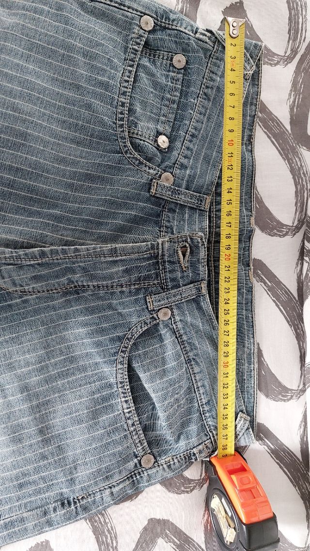 jeans uomo leggeri azzurri con righe