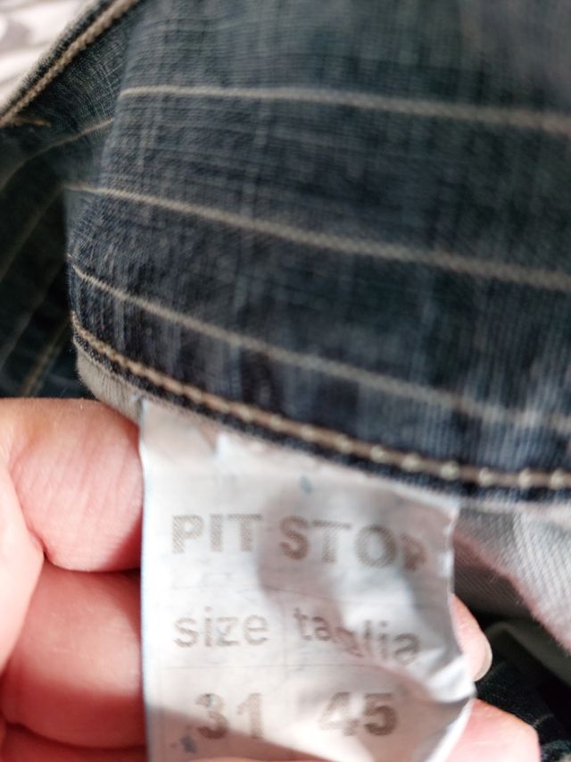 jeans uomo leggeri azzurri con righe