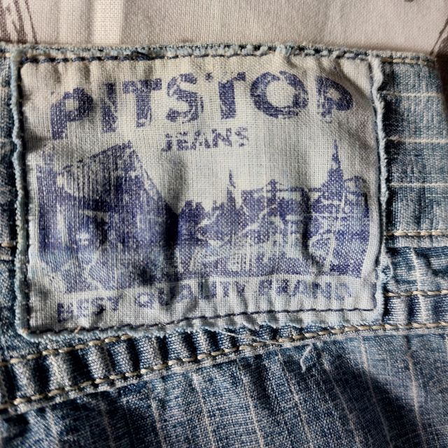 jeans uomo leggeri azzurri con righe