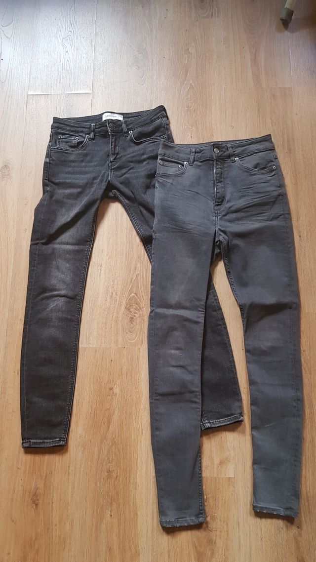 Pantalones vaqueros Zara Woman Talla 36