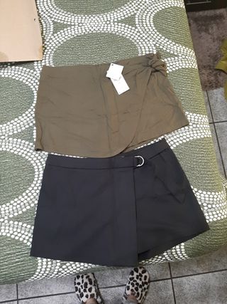 falda pantalon stradivarius