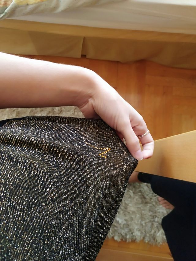 Camiseta brillo mujer fiesta.