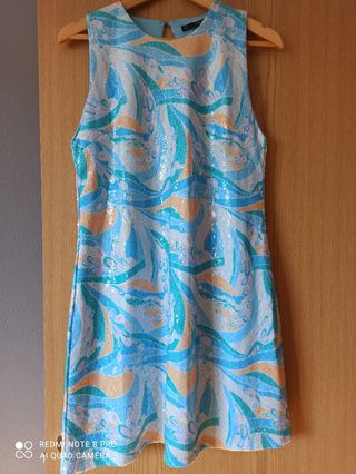 Vestido Sfera,lentejuelas fiesta