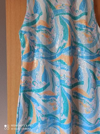Vestido Sfera,lentejuelas fiesta