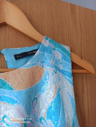 Vestido Sfera,lentejuelas fiesta