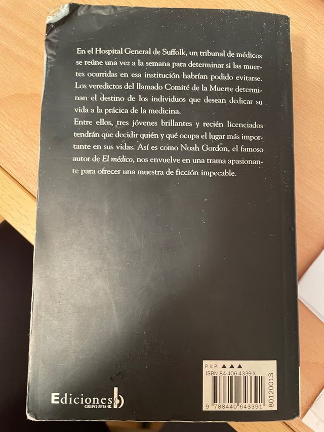 Dos libros: "La templanza""El comité de la Muerte"