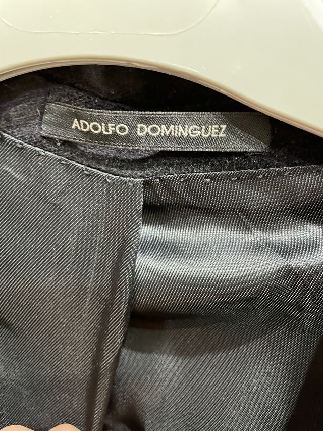 Traje chaqueta terciopelo- Adolfo Domínguez