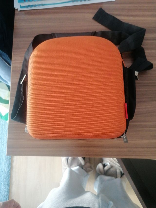 Fiambrera porta alimentos Valira color naranja