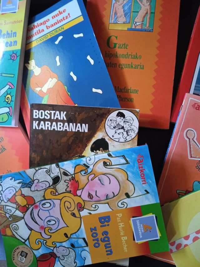 LIBROS EN EUSKERA nuevos