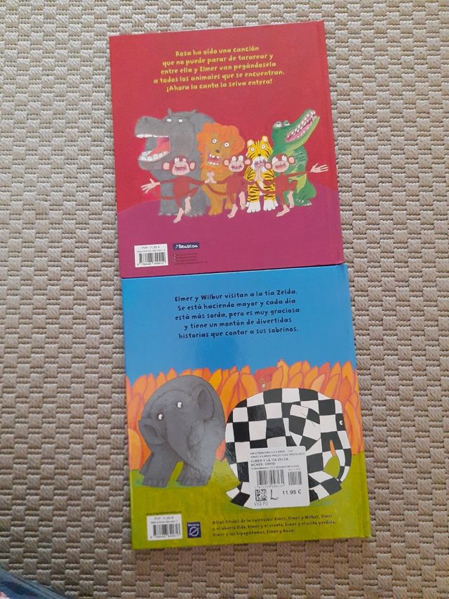 Elmer la Canción y Tía Zelda de segunda mano por 12 EUR en Castrelos en