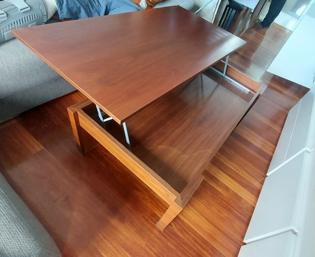 Mesa comedor elevable