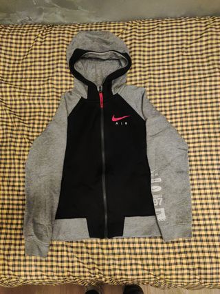 Sudadera Nike Air con cremallera y gorro talla M -