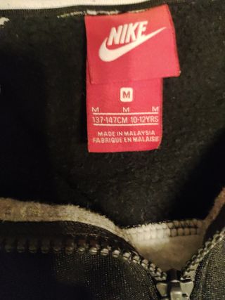 Sudadera Nike Air con cremallera y gorro talla M -