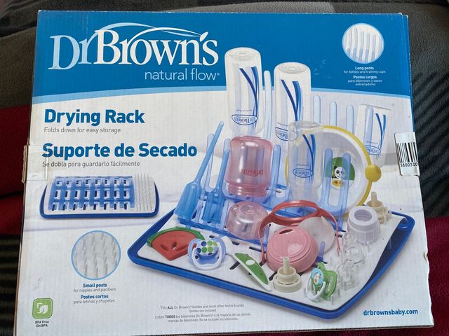 Soporte secado biberones Dr. Brown's