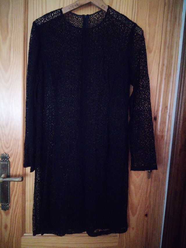 Elegante vestido transparente