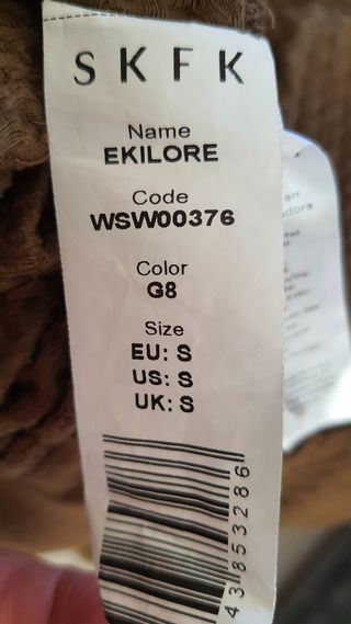 Jersey Skunkfunk Kaki Talla S HOYY