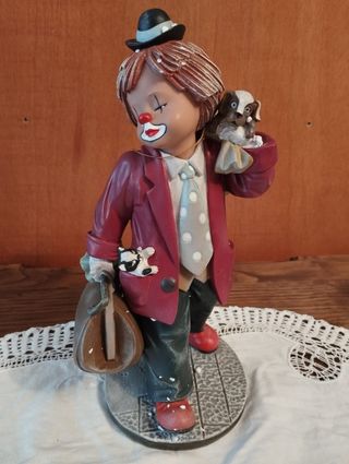 Figura Payaso viajero Nadal nueva
