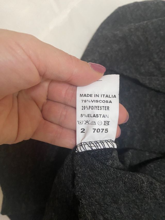 Vestito lana plisse'