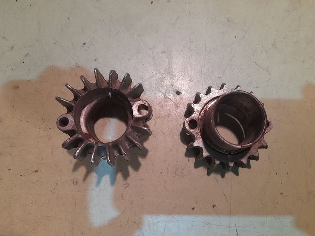 Flange di scarico Moto Guzzi v50 e V50c