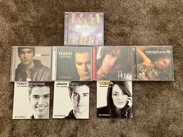 8 CDs Operación Triunfo