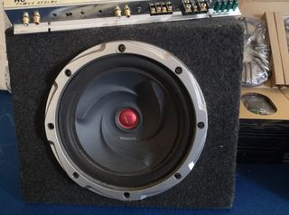 Subwoofer KENWOOD+Etapa BEYMA+Altavoces POLKAUDIO