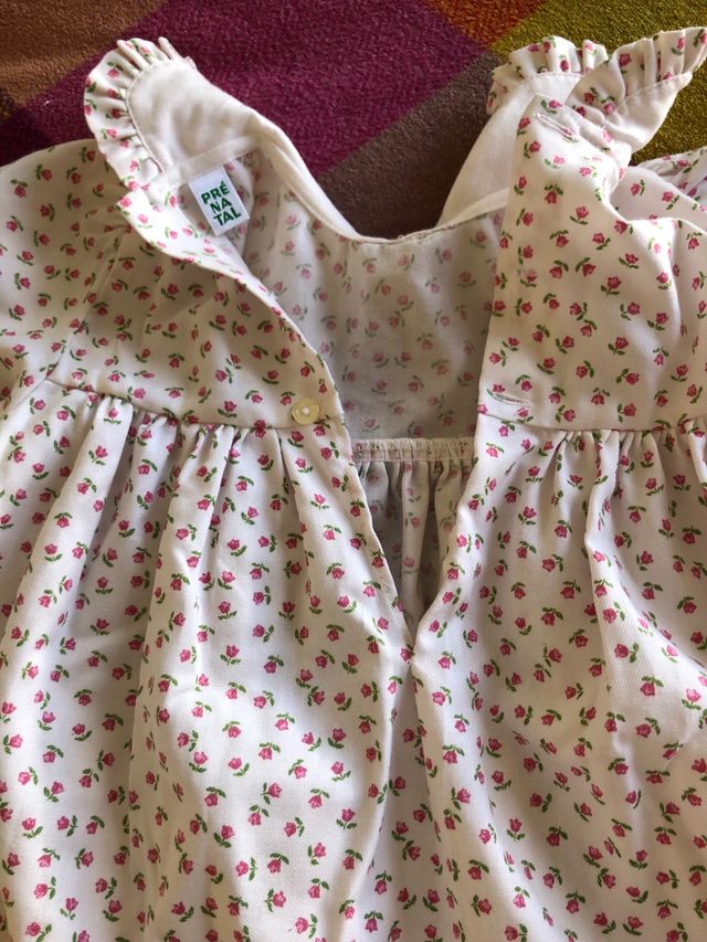 Vestido de manga larga bebé