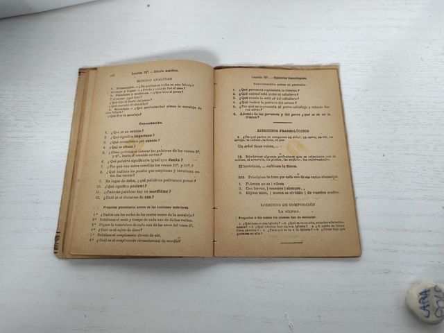 LECCIONES DE LENGUA ESPAÑOLA. 1ER. GRADO