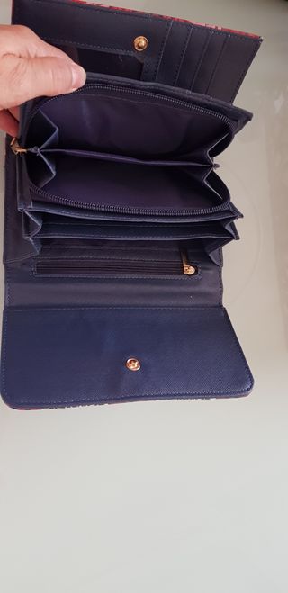 Billetera estilo desigual