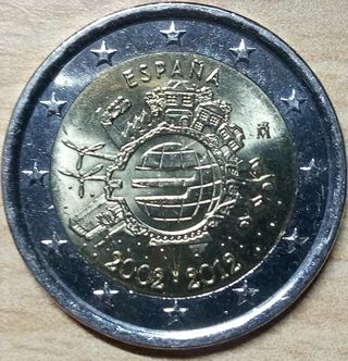 Moneda 2€ España 2012 conmemorativa
