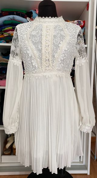 Vestido flower power retro