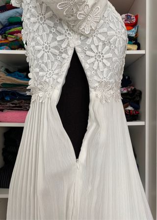 Vestido flower power retro