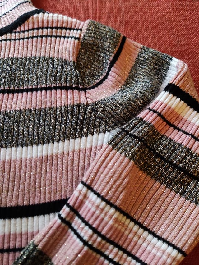 Jersey niña cuello alto talla 4