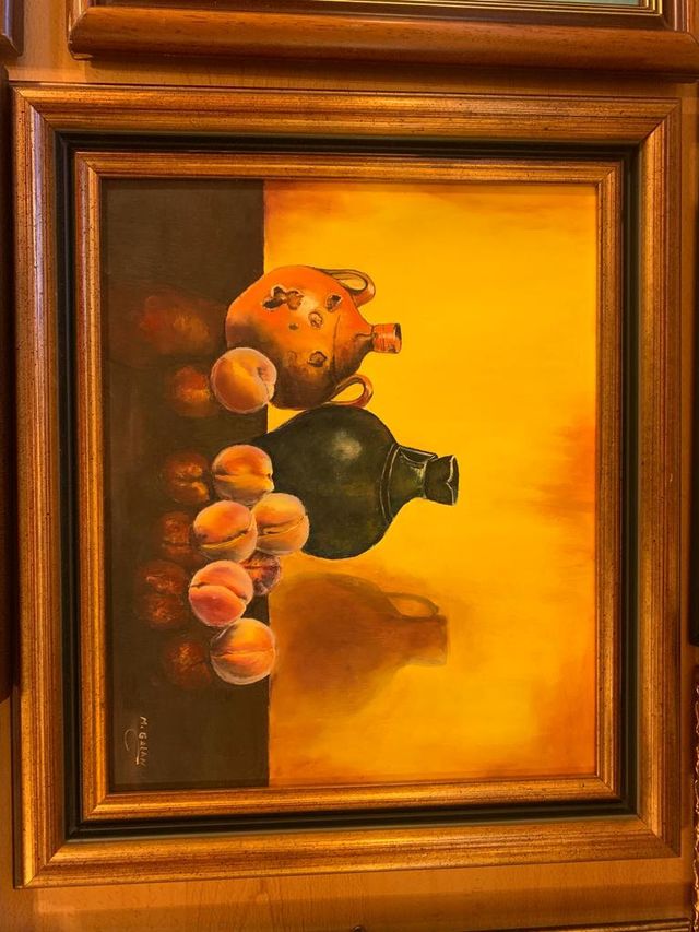 Cuadros al óleo pintados a mano