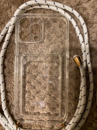 Funda IPhone 13 Pro Max con cuerda