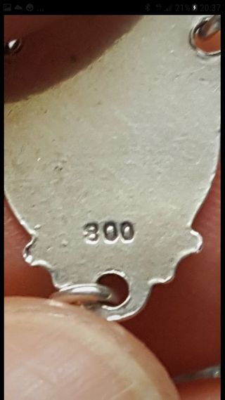 Antico rosario in argento 800 gr.13.70