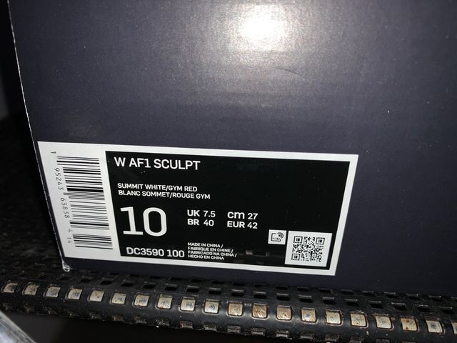 Nike Air Force 1 High Sculpt n. 42 NUOVE