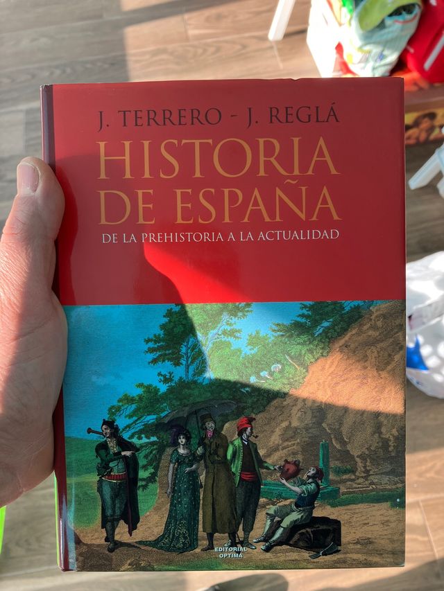 Libro  historia de españa