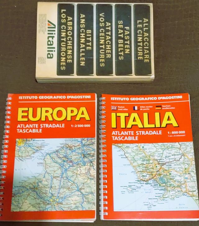 DE AGOSTINO ATLANTE CARTOGRAFICO ITALIA E EUROPA