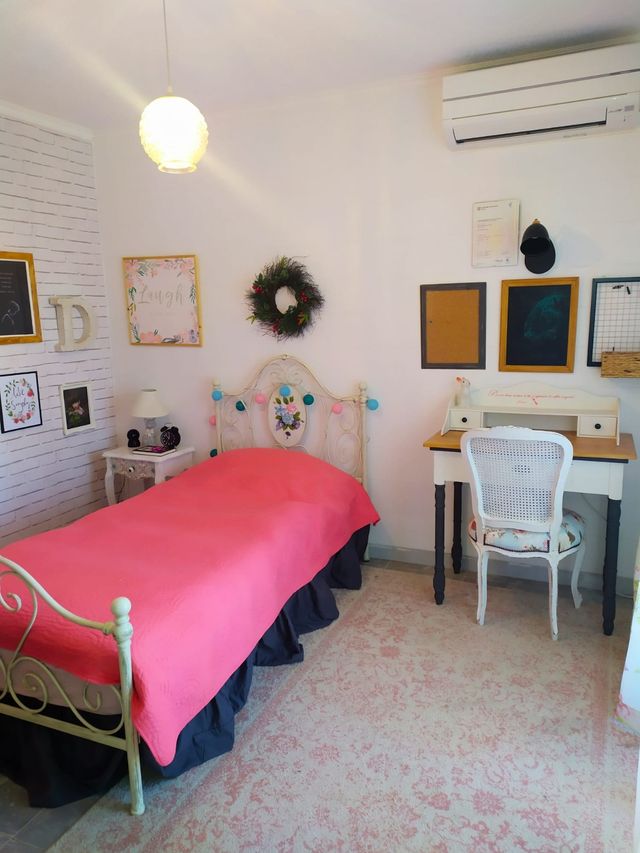 Cama de hierro de 80 por 190, con somier