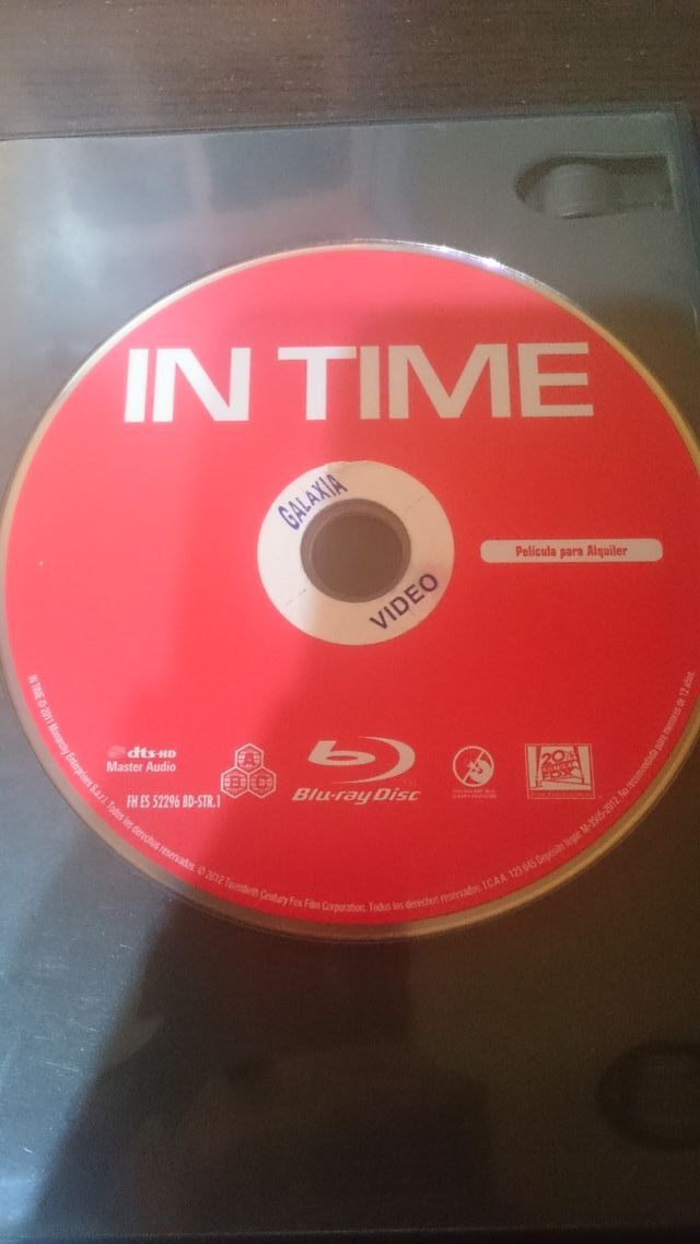BLU RAY IN TIME