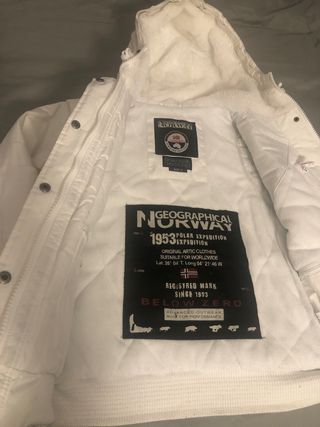 Chaquetón Norway M mujer blanco