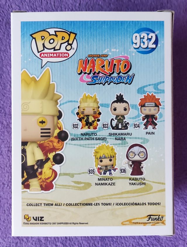 Funko pop Naruto (Sixth Path Sage) 932