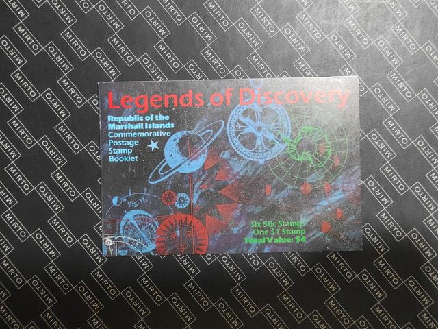 Carnet Islas Marshall. Descubrimiento América