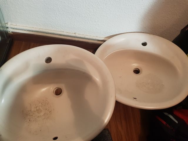 Lavabo encastrable beich