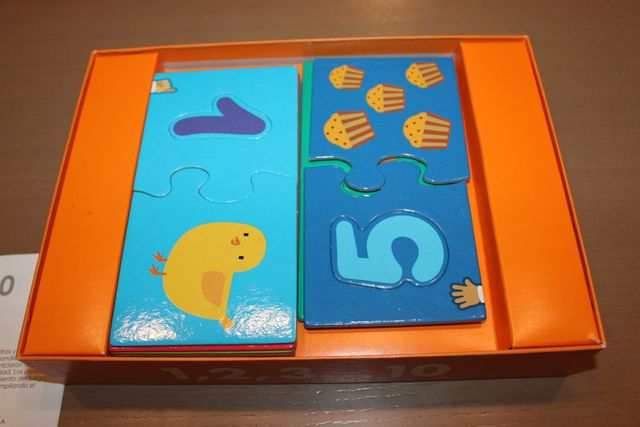 Puzzle educativo DISET. 1, 2, 3... 10.