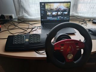 NUEVO VOLANTE + PEDALES PC (TRUST PREDATOR)
