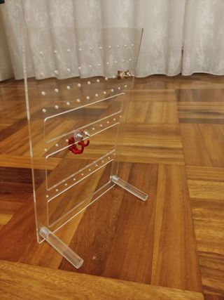 Expositor pendientes de metacrilato 