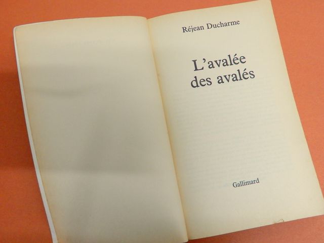 REJEAN DUCHARME - L'AVALÉE DES AVALÉS